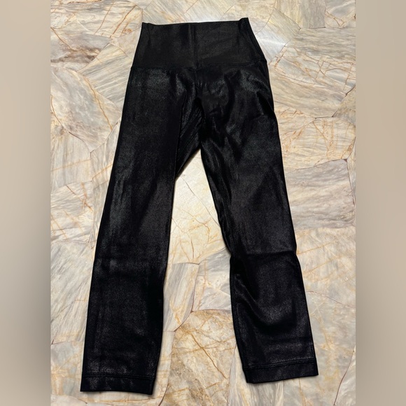 Black Lulu shimmering leggings - Picture 1 of 3